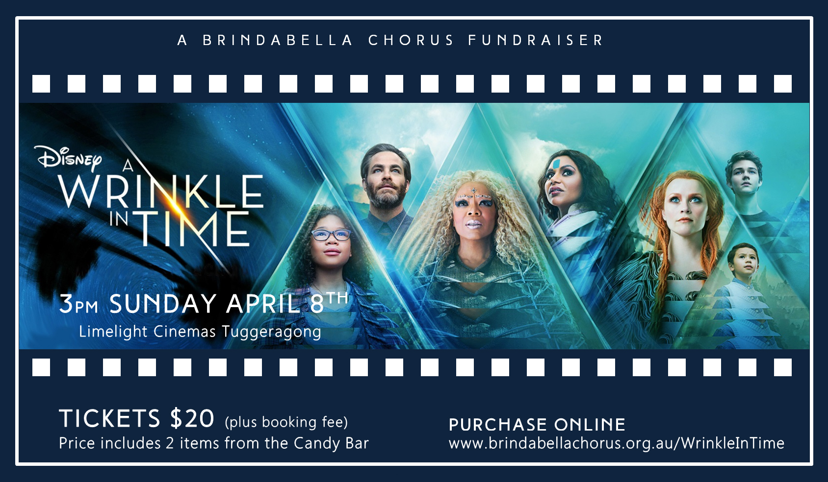 A Wrinkle In Time - Movie Fundraiser